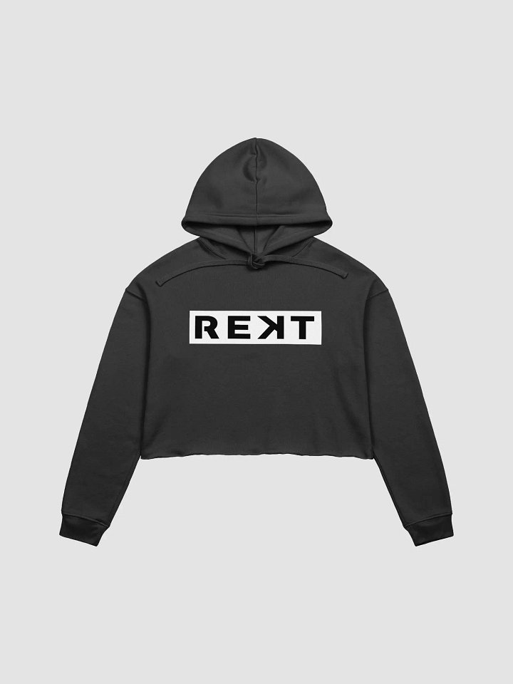 Get Rekt Premium Crop Hoodie product image (2)