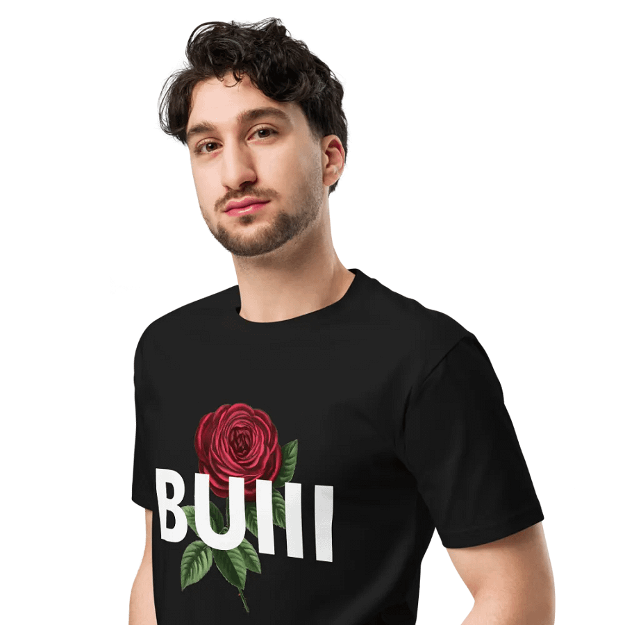 BUIII Logo Rose T-shirt product image (6)