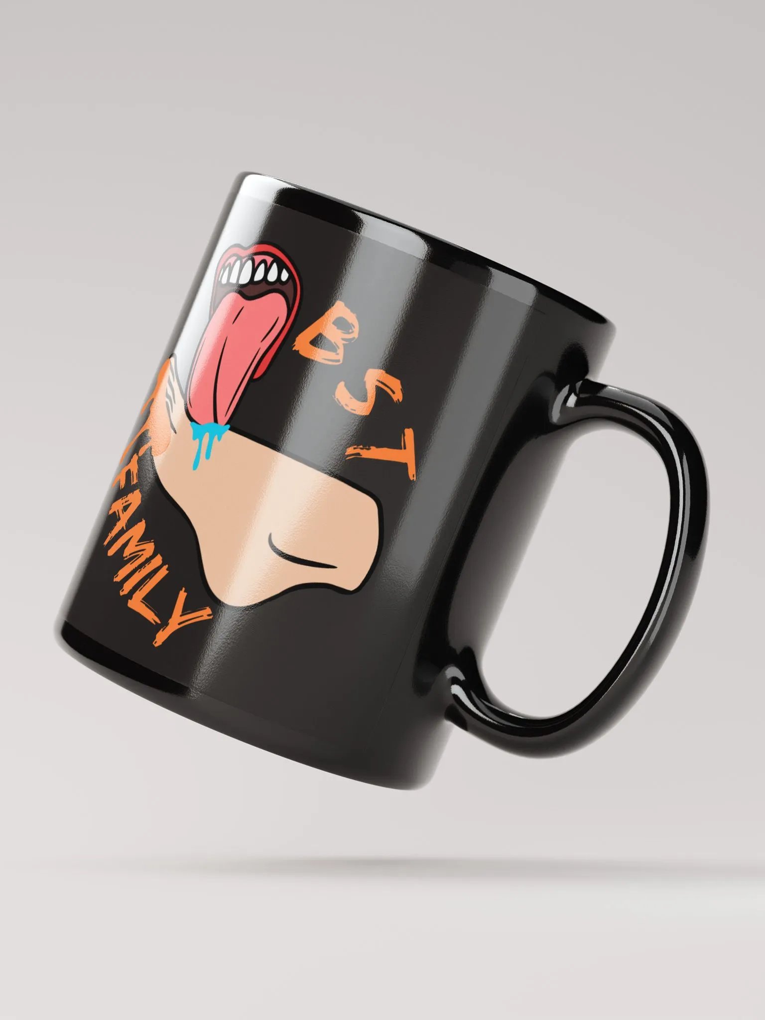 BST FAM MUG gloss black product image (2)