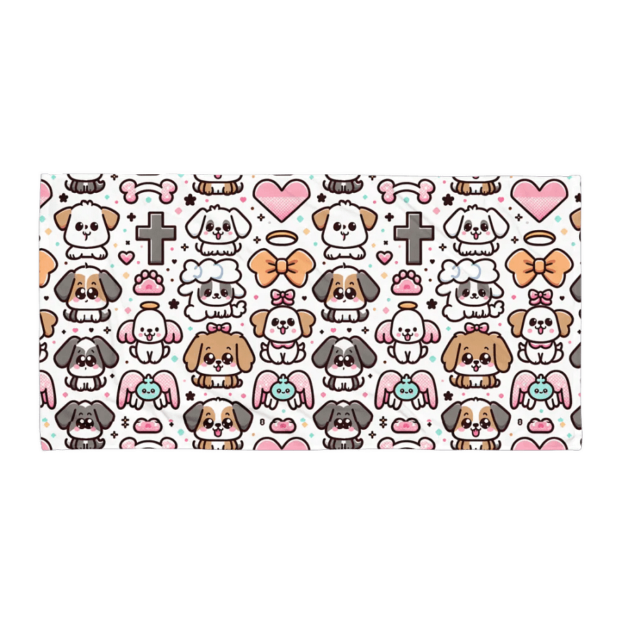 Puppies and Crosses Towel product image (1)