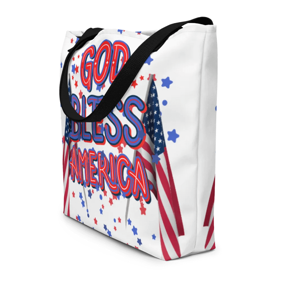 Patriotic Symmetry All-Over Tote Bag for Moms friends colleagues product image (8)
