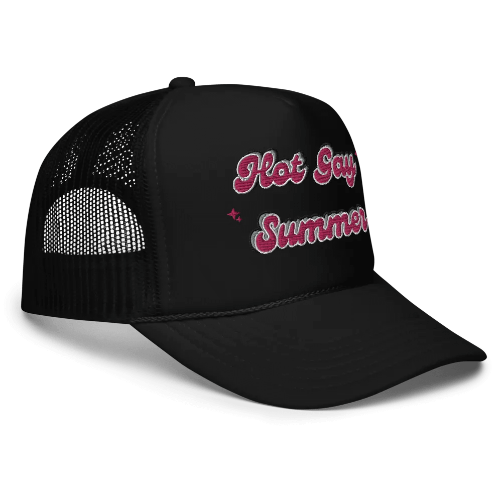 Starry Hot Gay Summer Foam Trucker Hat product image (3)