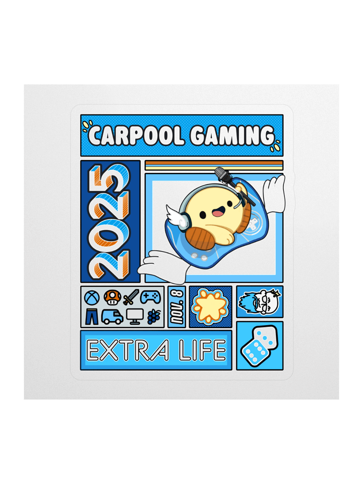 Extra Life 2025 Sticker product image (1)