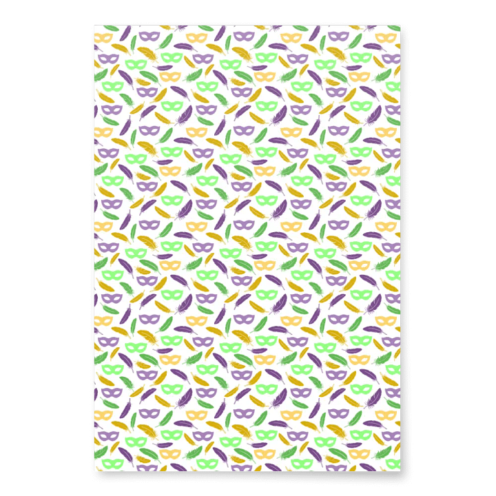 Mardi Gras Wrapping Paper product image (2)