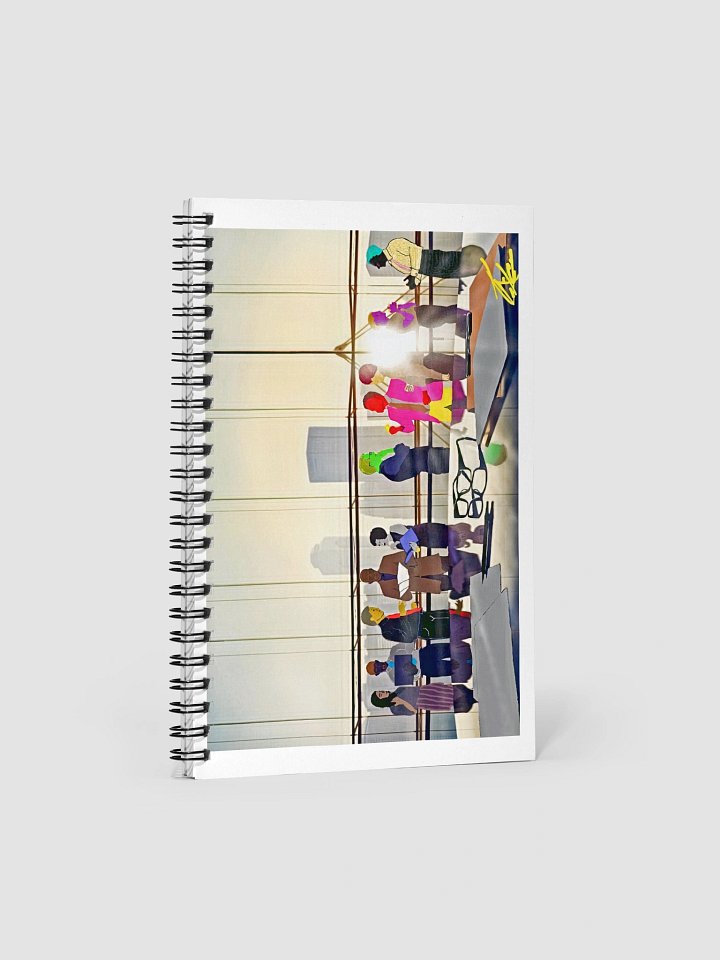 Cityscape Gathering Spiral Notebook product image (1)