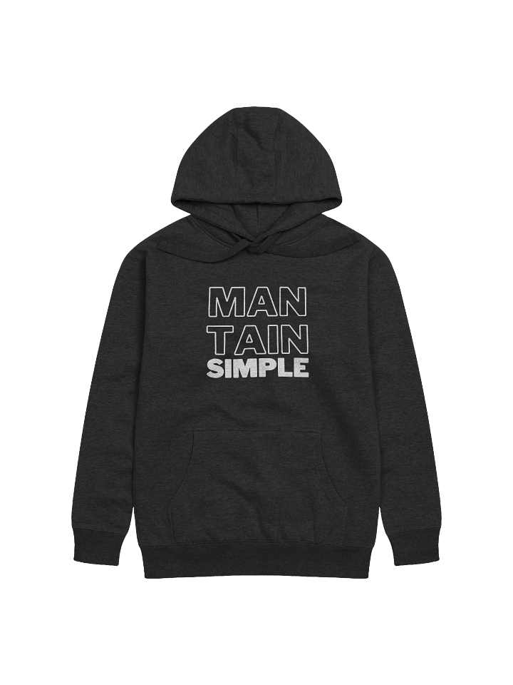 MAN Unisex Premium Hoodie product image (2)