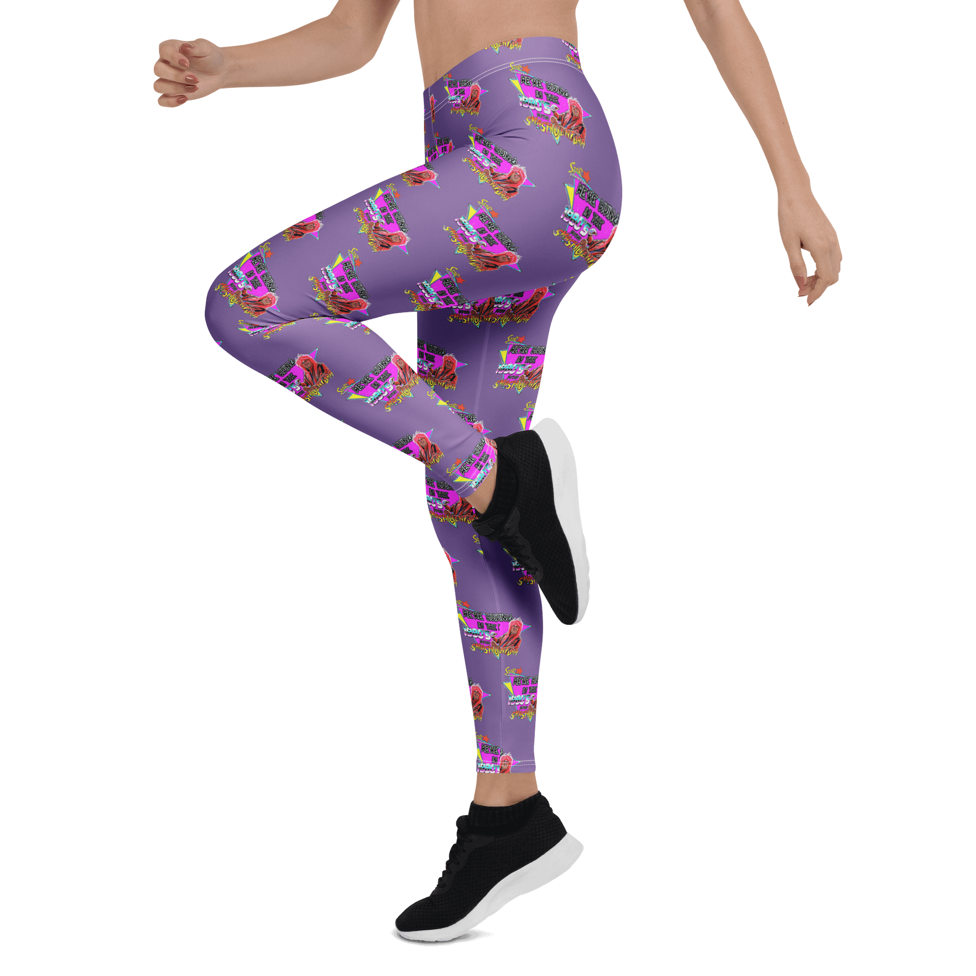 We're Living in The 1980's with Smash Ventura - Vibrant Leggings product image (4)