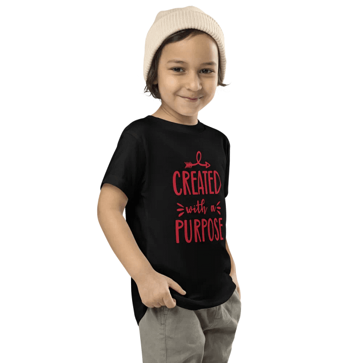 'Created with a Purpose' Toddler Tee product image (1)