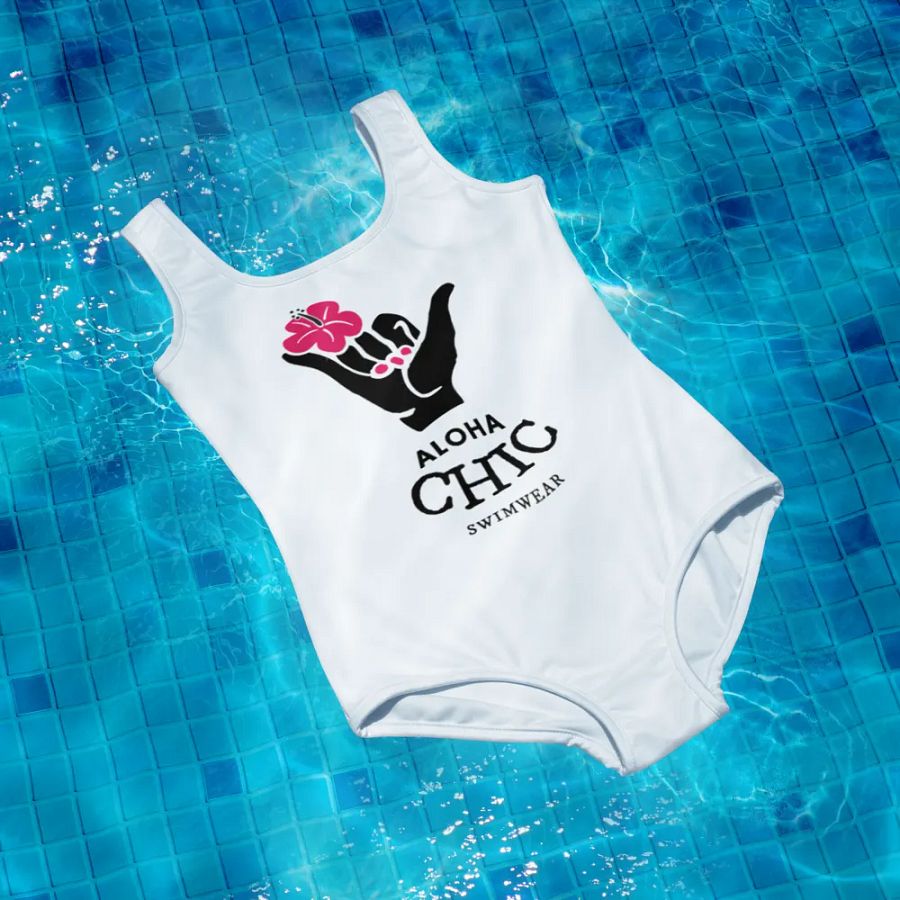 'Aloha Chic Swimwear' Youth Swimsuit product image (4)