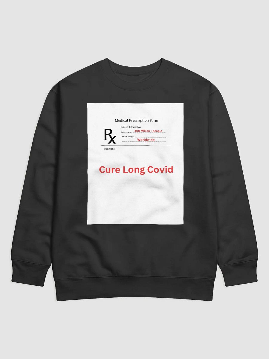 Cure Long Covid RX Sweatshirt product image (1)