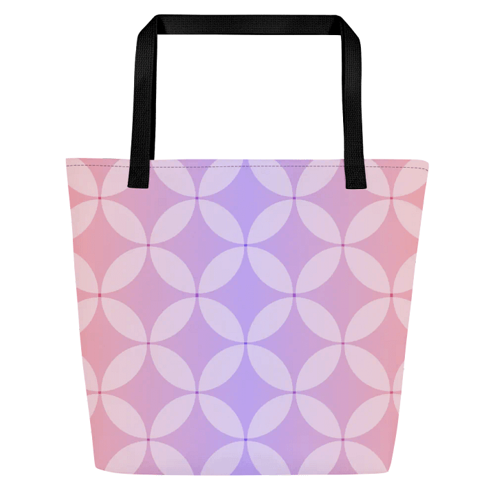 Harmony Circle Polyester Tote Bag product image (2)