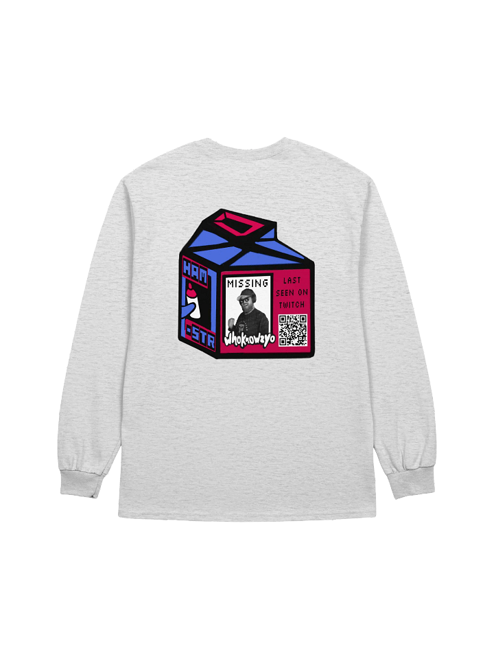 whoknowzyo missing ham-str milk longsleeve (S-5X) product image (17)