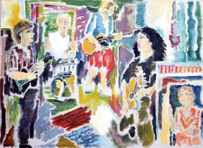 Dharma Bums/ Mother Found Out 1987 print product image (1)
