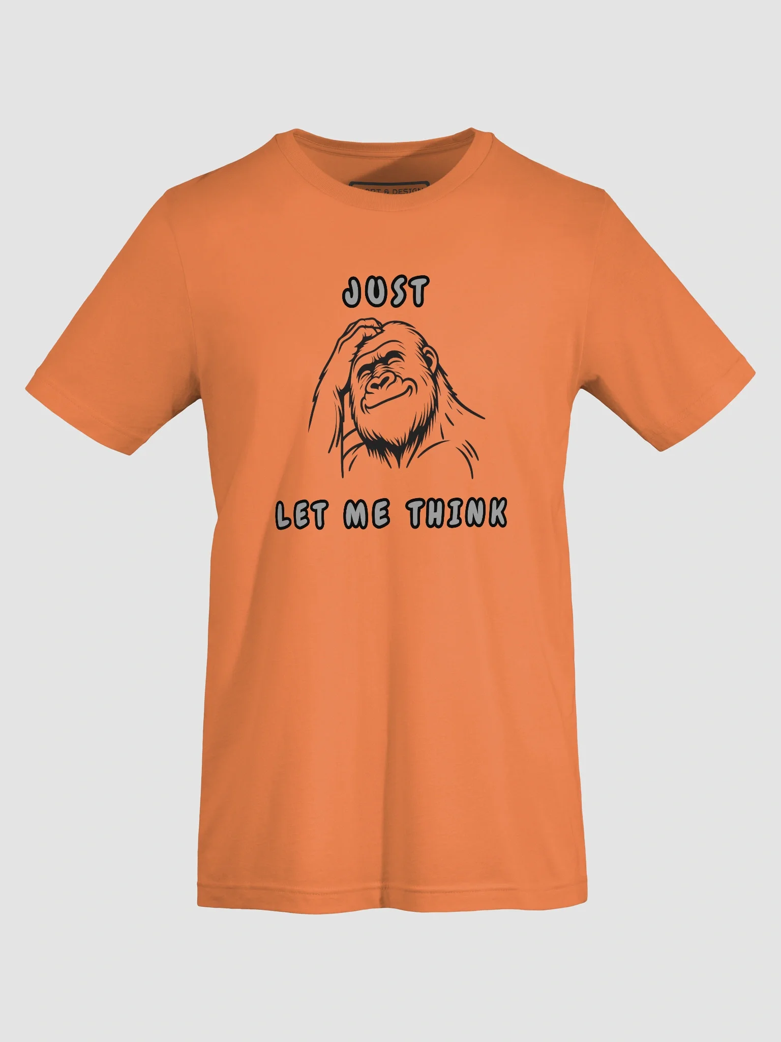 Contemplative Gorilla Graphic Tee product image (7)