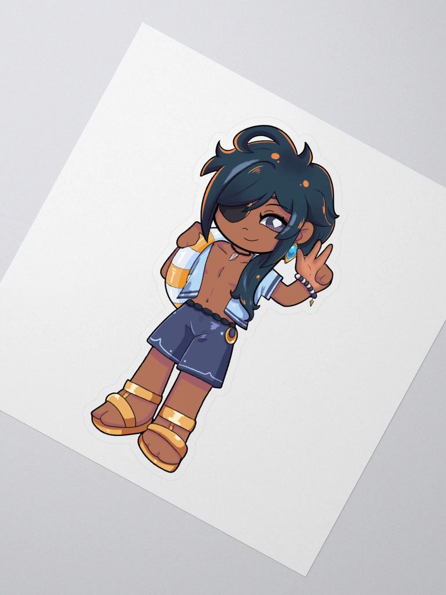Beach Kaeya Sticker (Genshin Impact) product image (2)