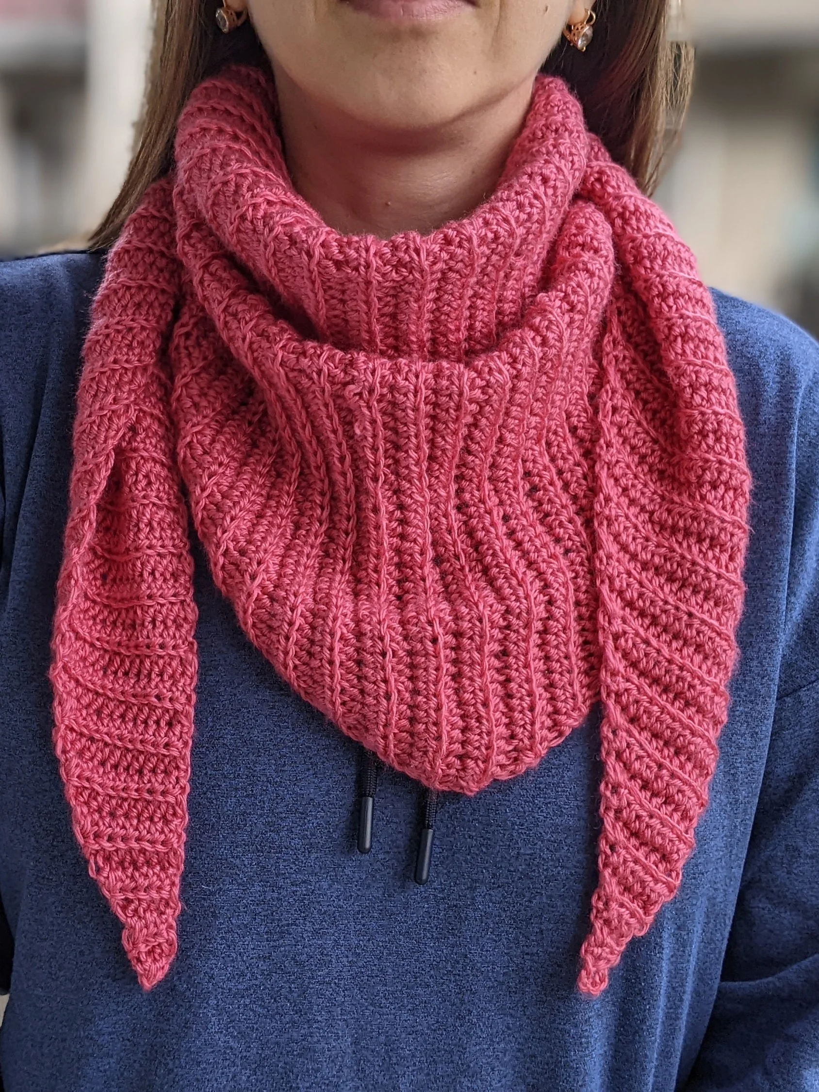 Crochet Triangular Shawl Pattern product image (4)