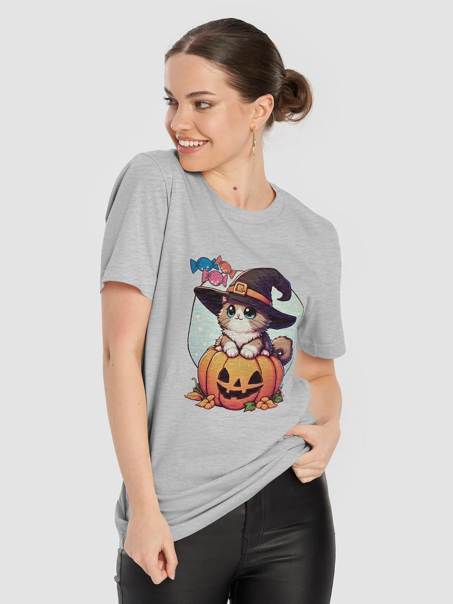 Witchy Kitty Halloween T-Shirt product image (44)