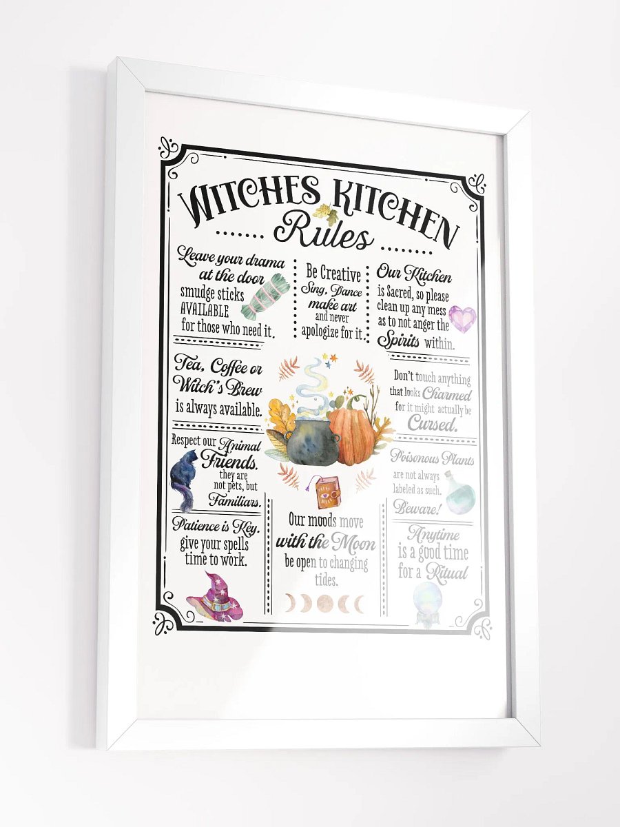 Witches Kitchen Rules - Witchy, Kitchen Witch, Magic Kitchen Gift product image (6)