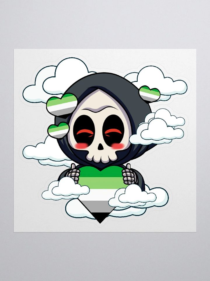 Aromantic Pride Sticker product image (3)