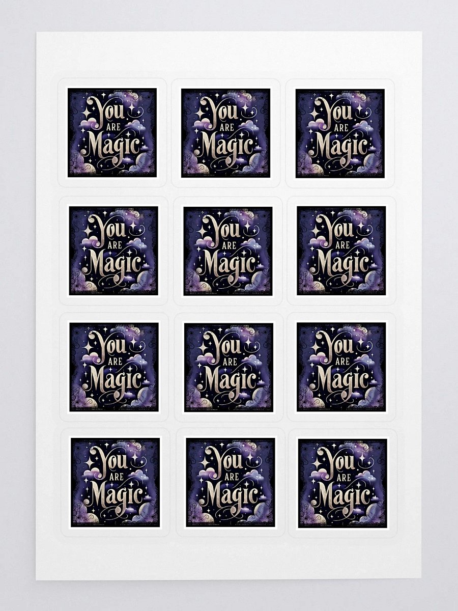 You are Magic Kiss Cut Sticker Sheet product image (3)
