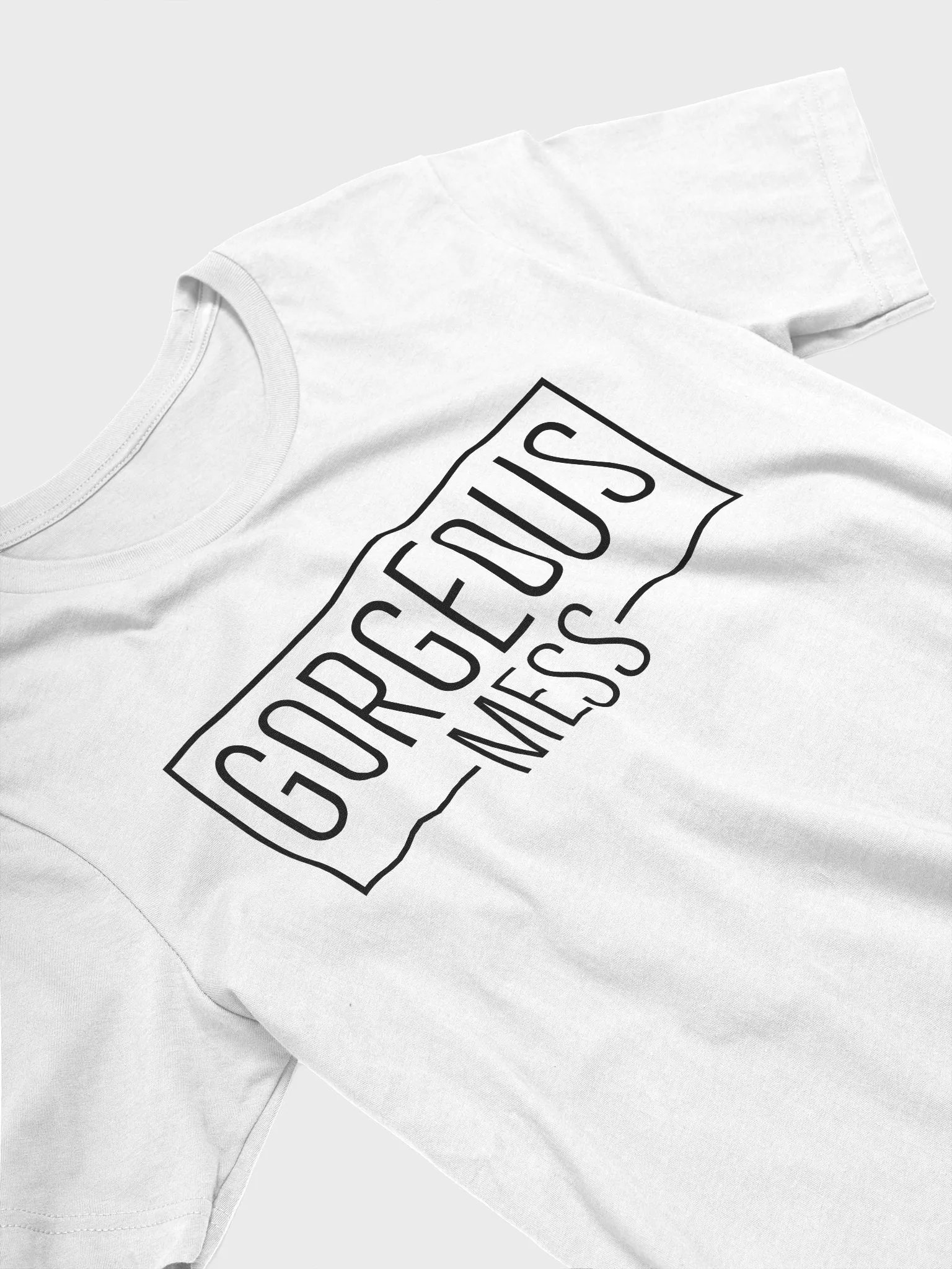 Gorgeous Mess - Women's White T-Shirt product image (4)