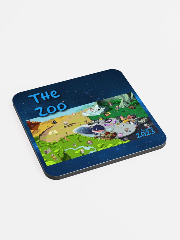 *Summer Exclusive* Zoo™ Map Coaster product image (2)