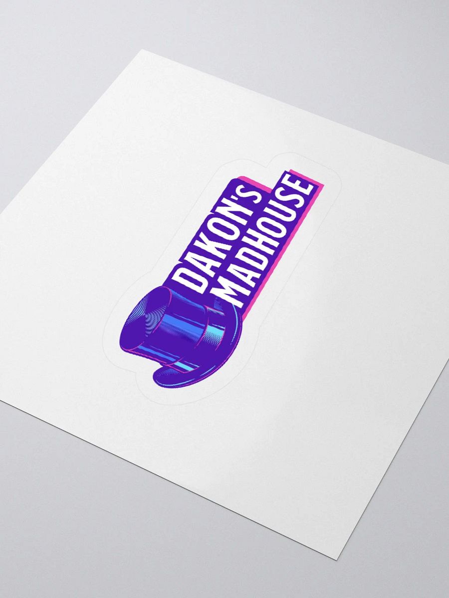 Dakon's Madhouse Bumper Sticker product image (3)