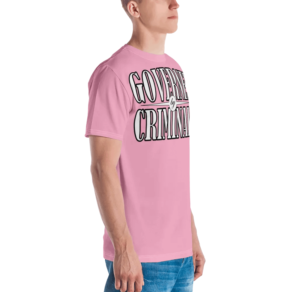 Governed By Criminals - UK - Pink - Crew Neck T-Shirt product image (3)