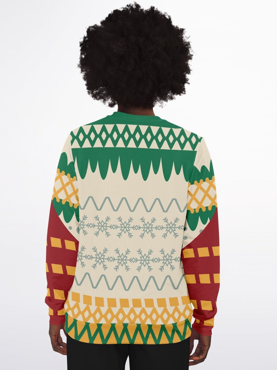 "Jingle All The Sway" Christmas Tree Sweatshirt | Musical Holiday Sweater | Festive Winter Outfit | Funny Christmas Party Outfit product image (8)