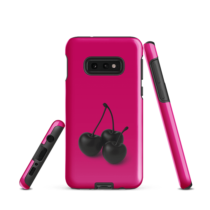 Magenta Black Cherry Cherry Cherries Glossy Cherries Samsung® Tough Case product image (1)