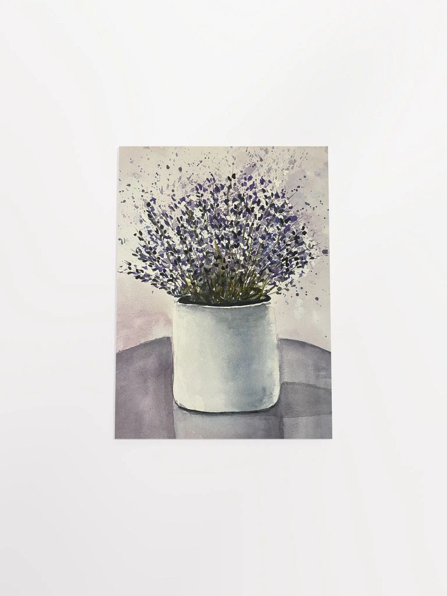 Lavender in Bloom - Watercolor Painting (Print) product image (4)