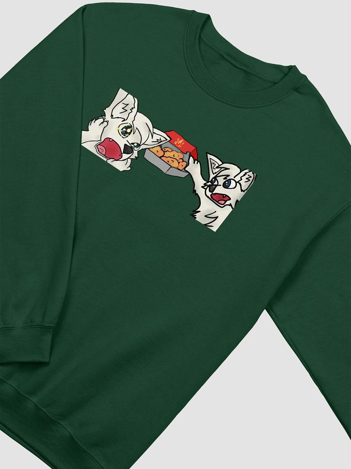 Woah Look! Nuggies! crewneck sweat shirt product image (8)
