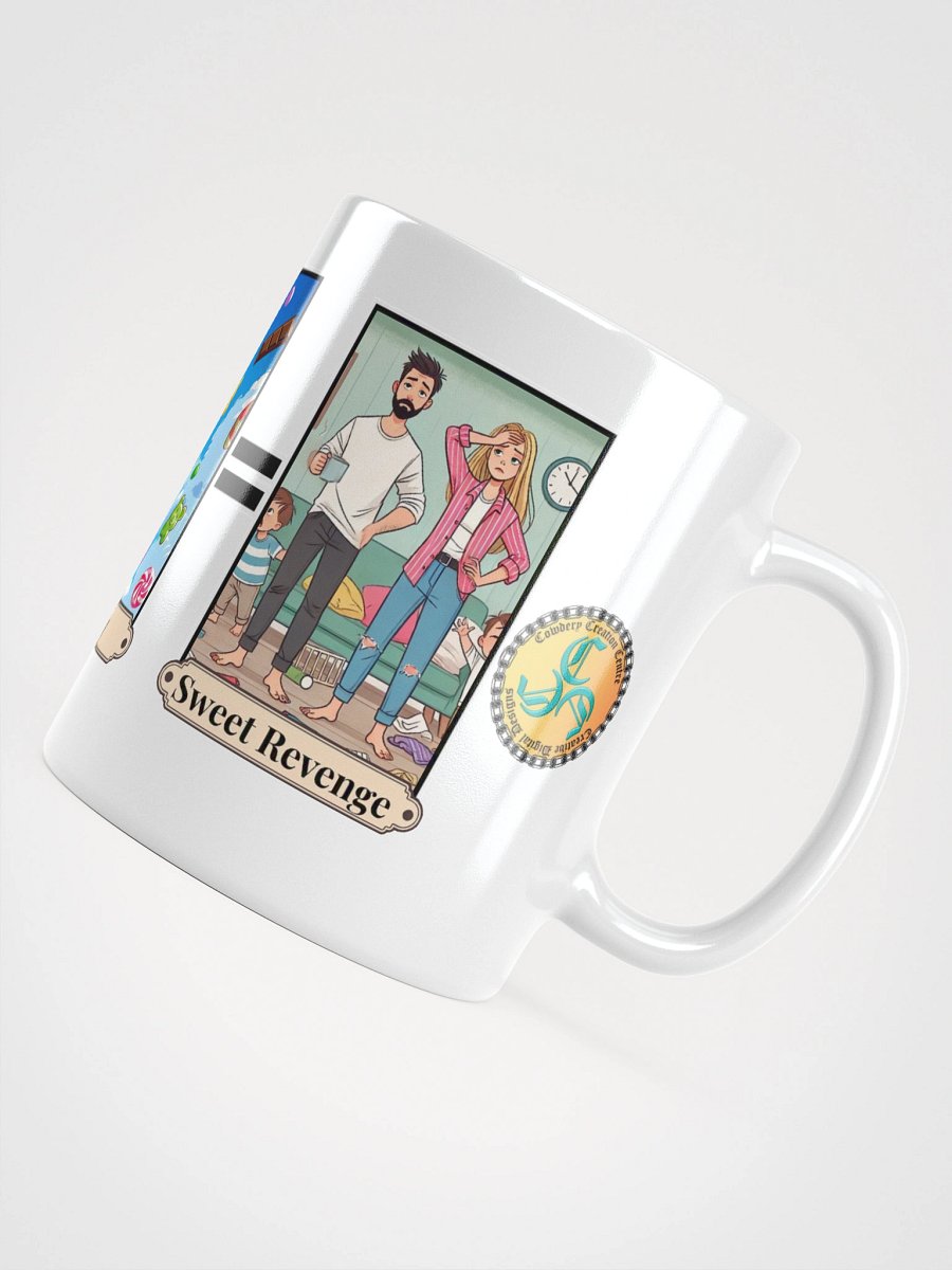 Grandkids + Candy = Sweet Revenge (Both) Glossy White Mug product image (4)