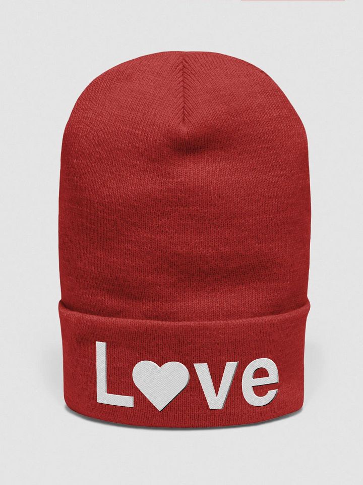 LOVE HEART Beanie 2 product image (2)