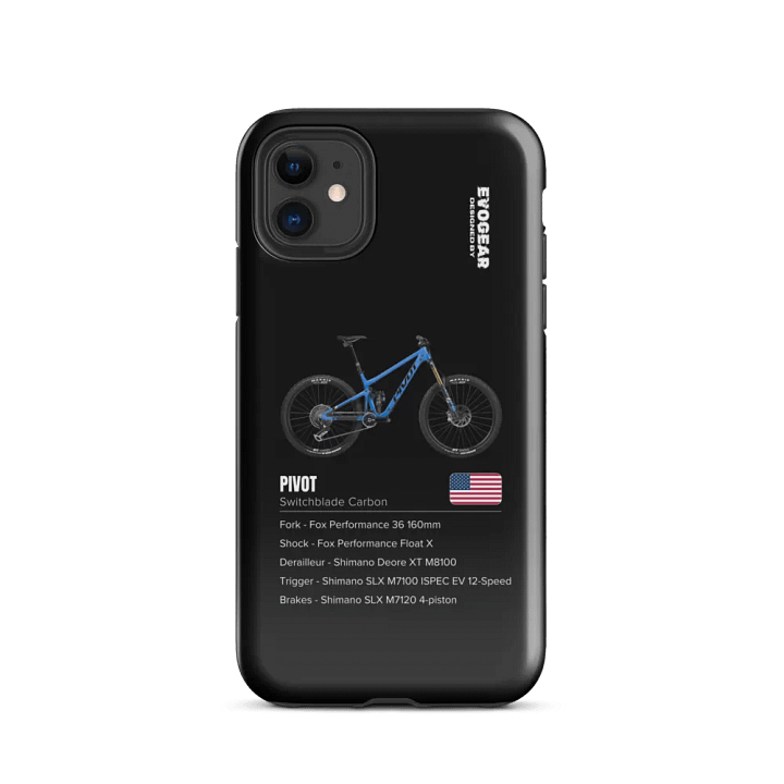 Black Pivot Switchblade Carbon iPhone Case product image (47)