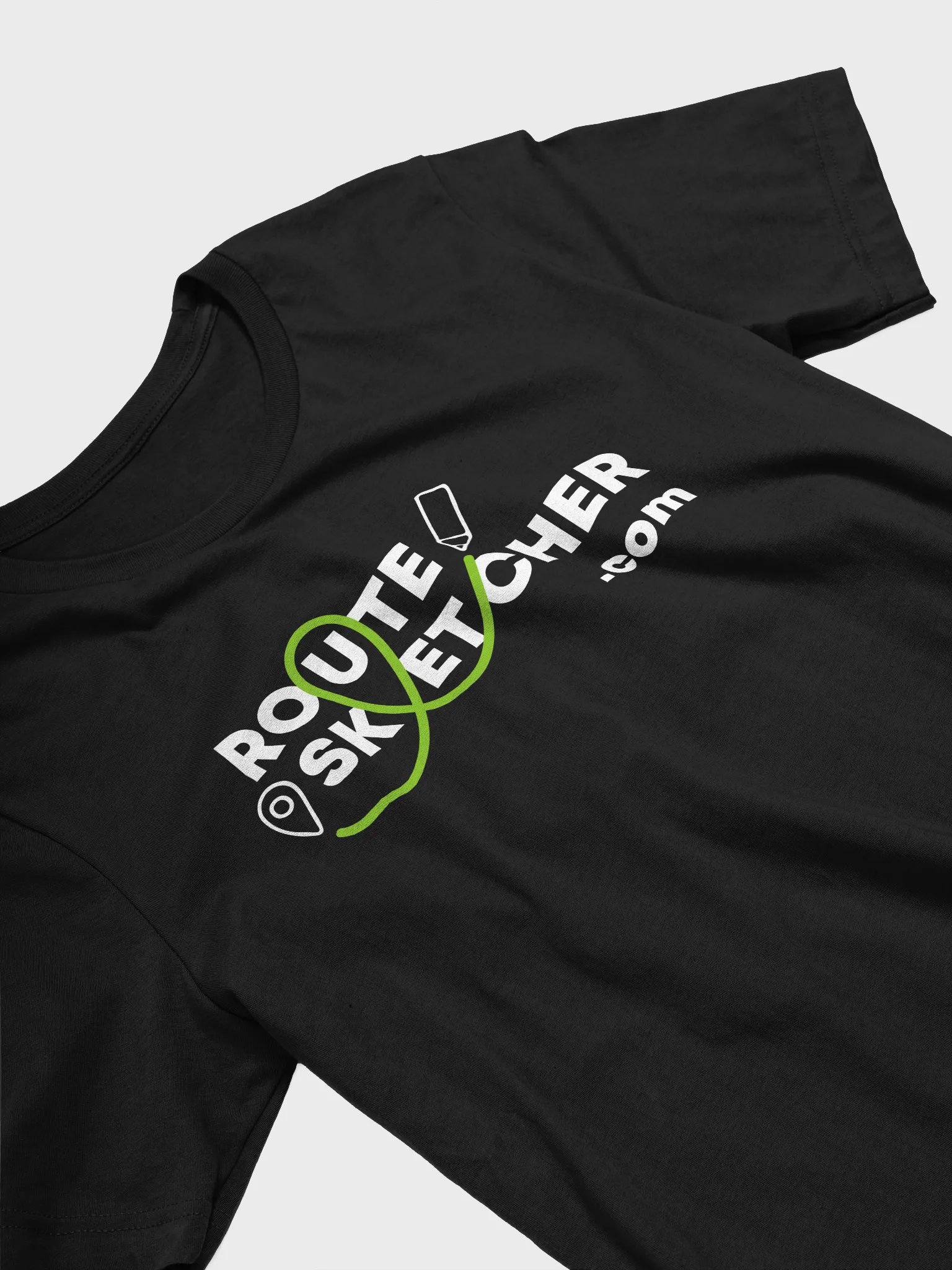 RouteSketcher supersoft t-shirt product image (3)