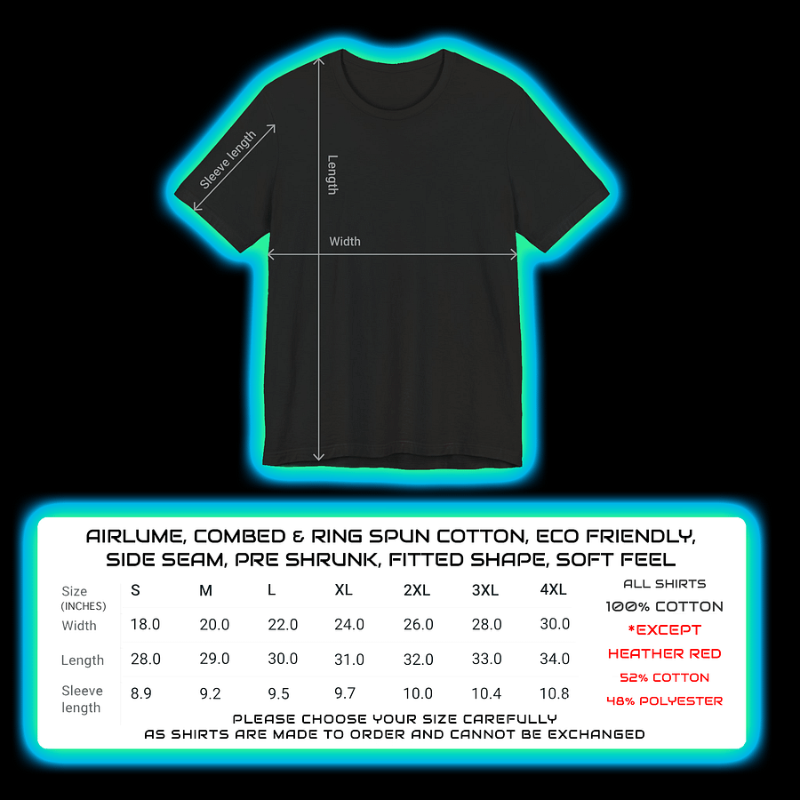 Everything In Modulation - Make Noise Maths Modular Synthesizer T-Shirt (CYAN PRINT) product image (3)