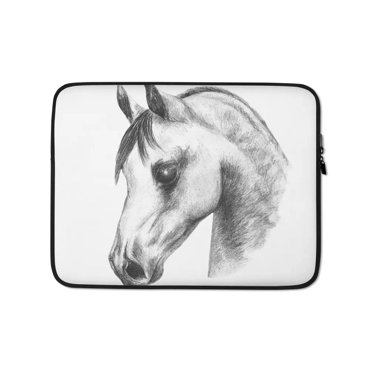 Arabian horse laptop sleeve product image (2)