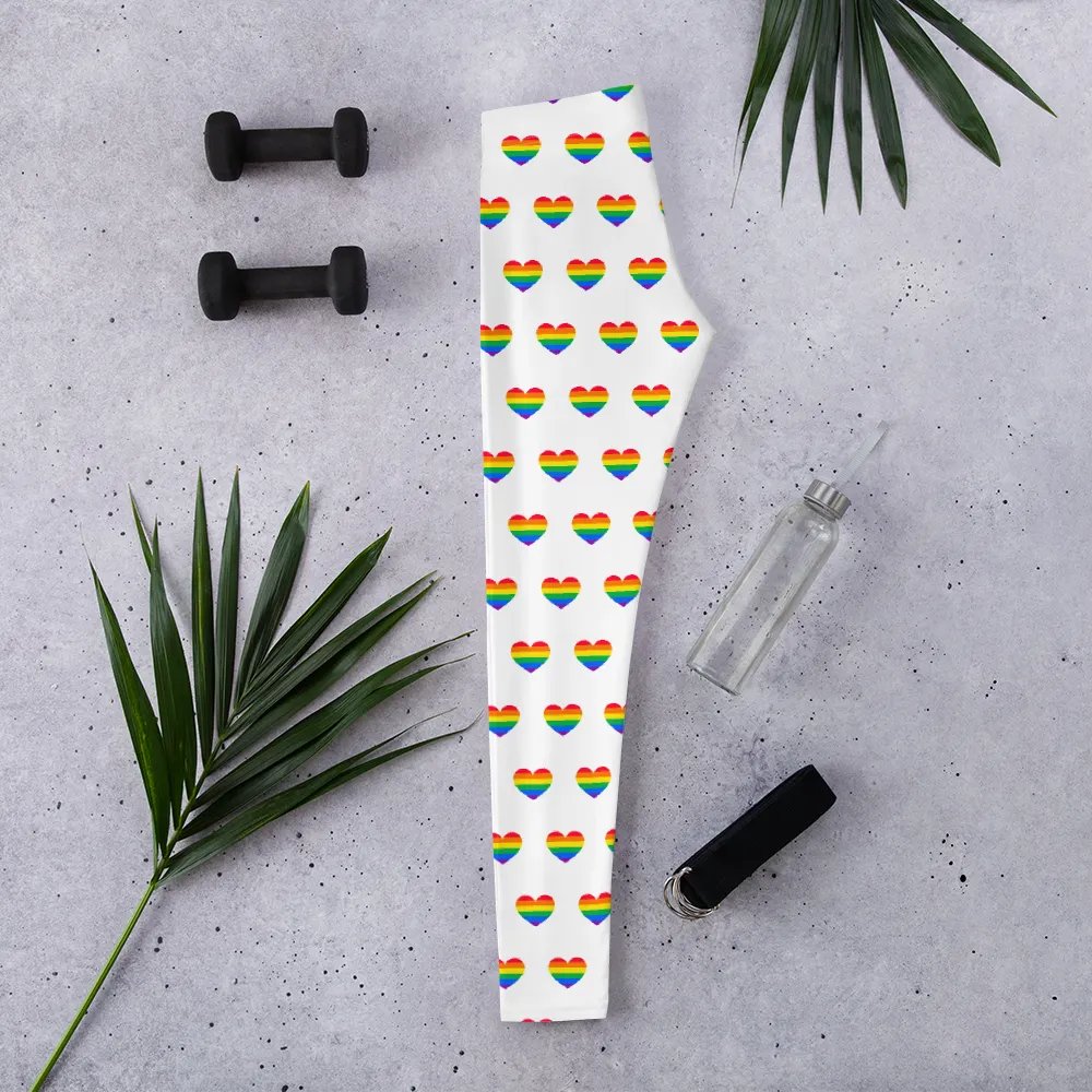 Rainbow Heart Leggings product image (2)
