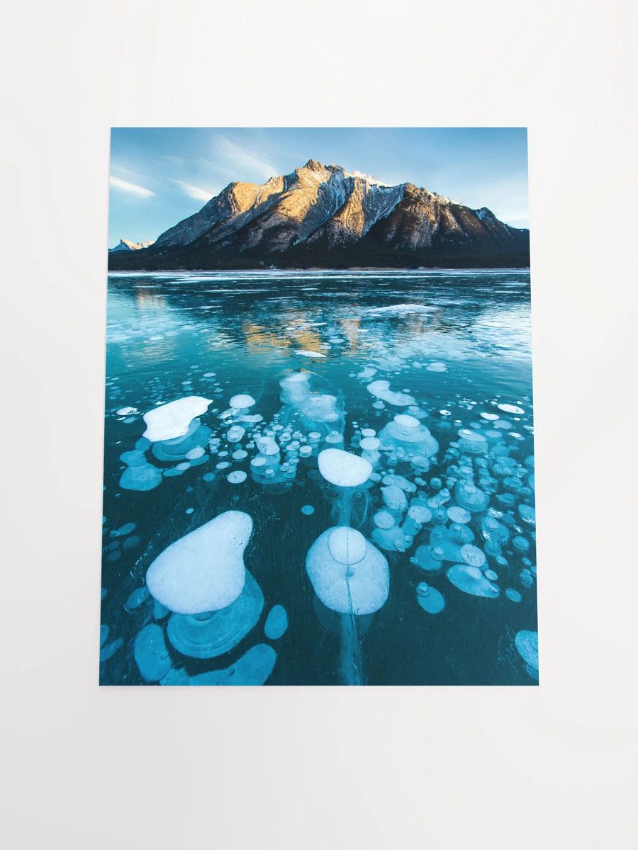 Abraham Lake Sunset - Fine Art Print Poster product image (4)