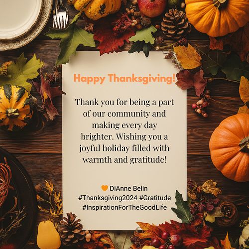 #Thanksgiving2024 #Gratitude #InspirationForTheGoodLife