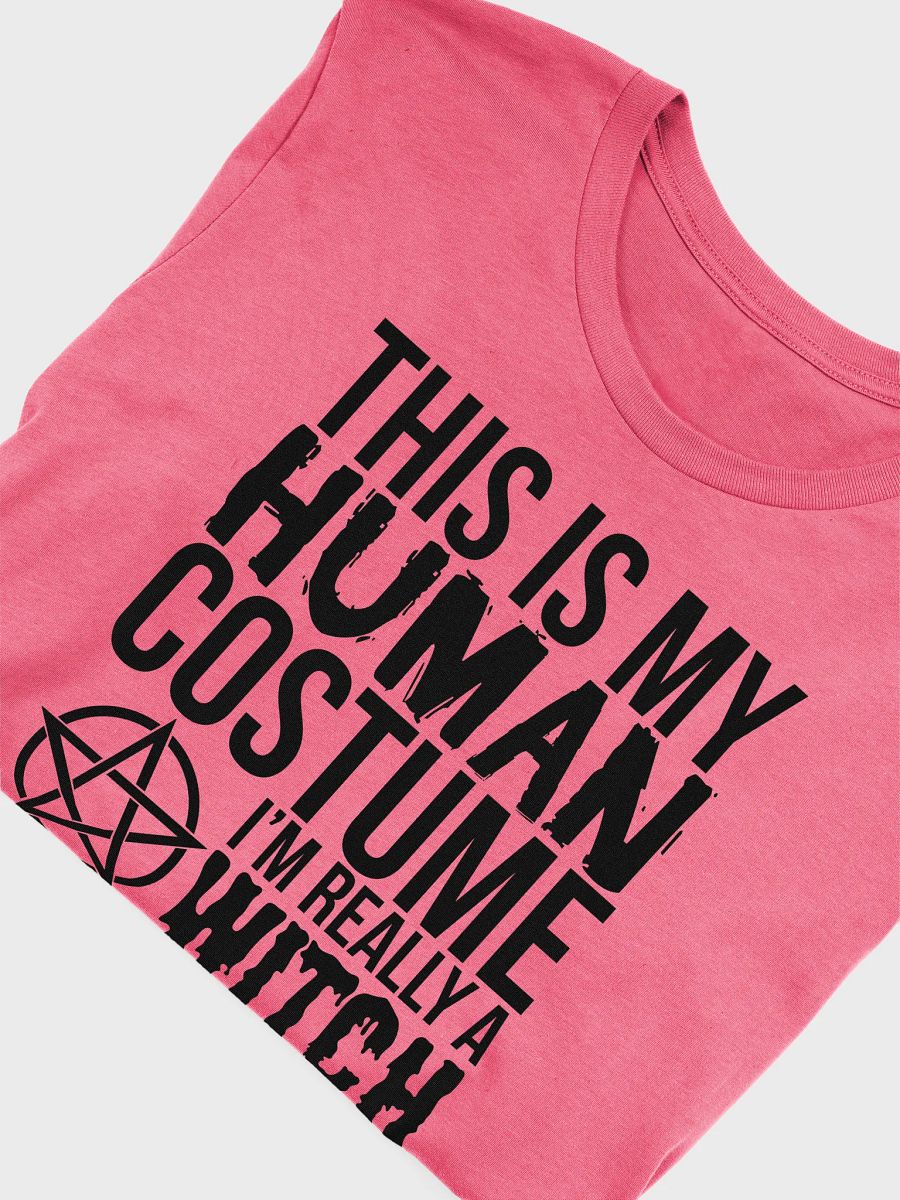 This Is My Human Costume I'm Really A Witch Funny Halloween T-Shirt product image (22)
