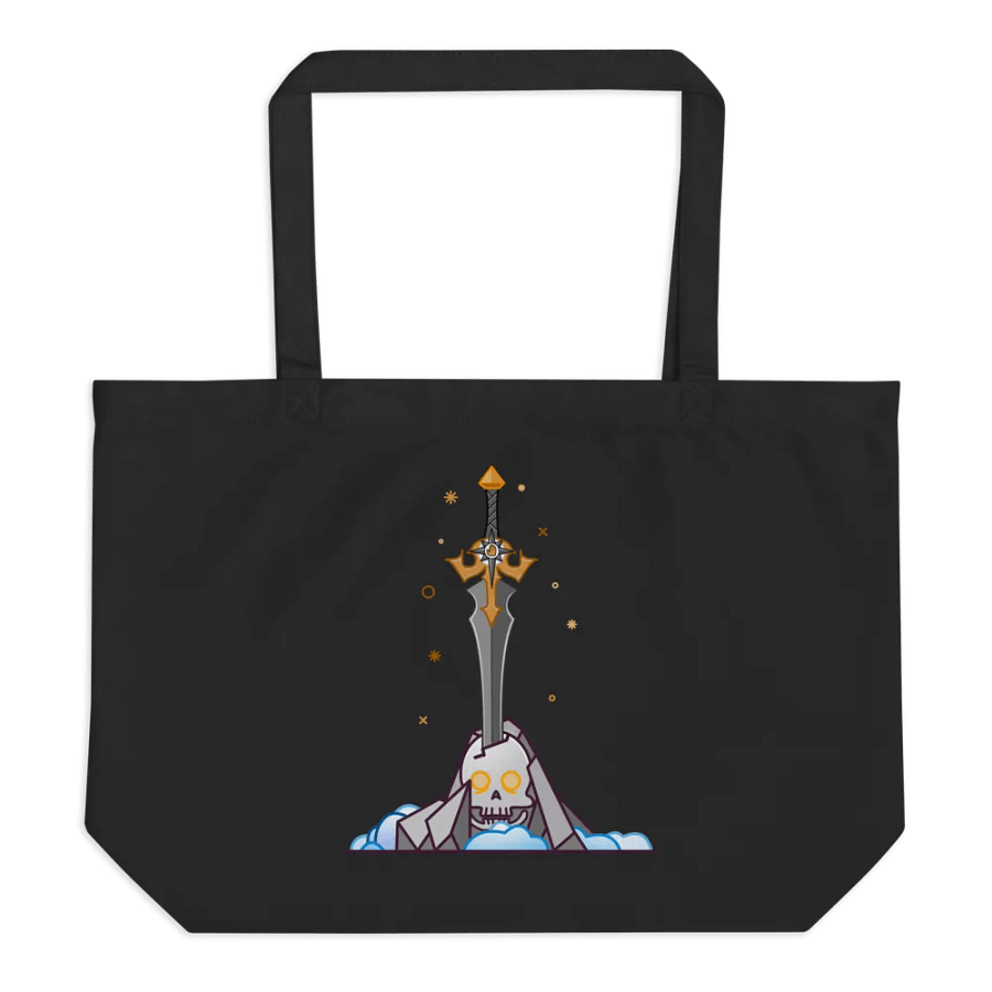 Sword in the Skull - Argent Variation - Cotton Tote product image (1)