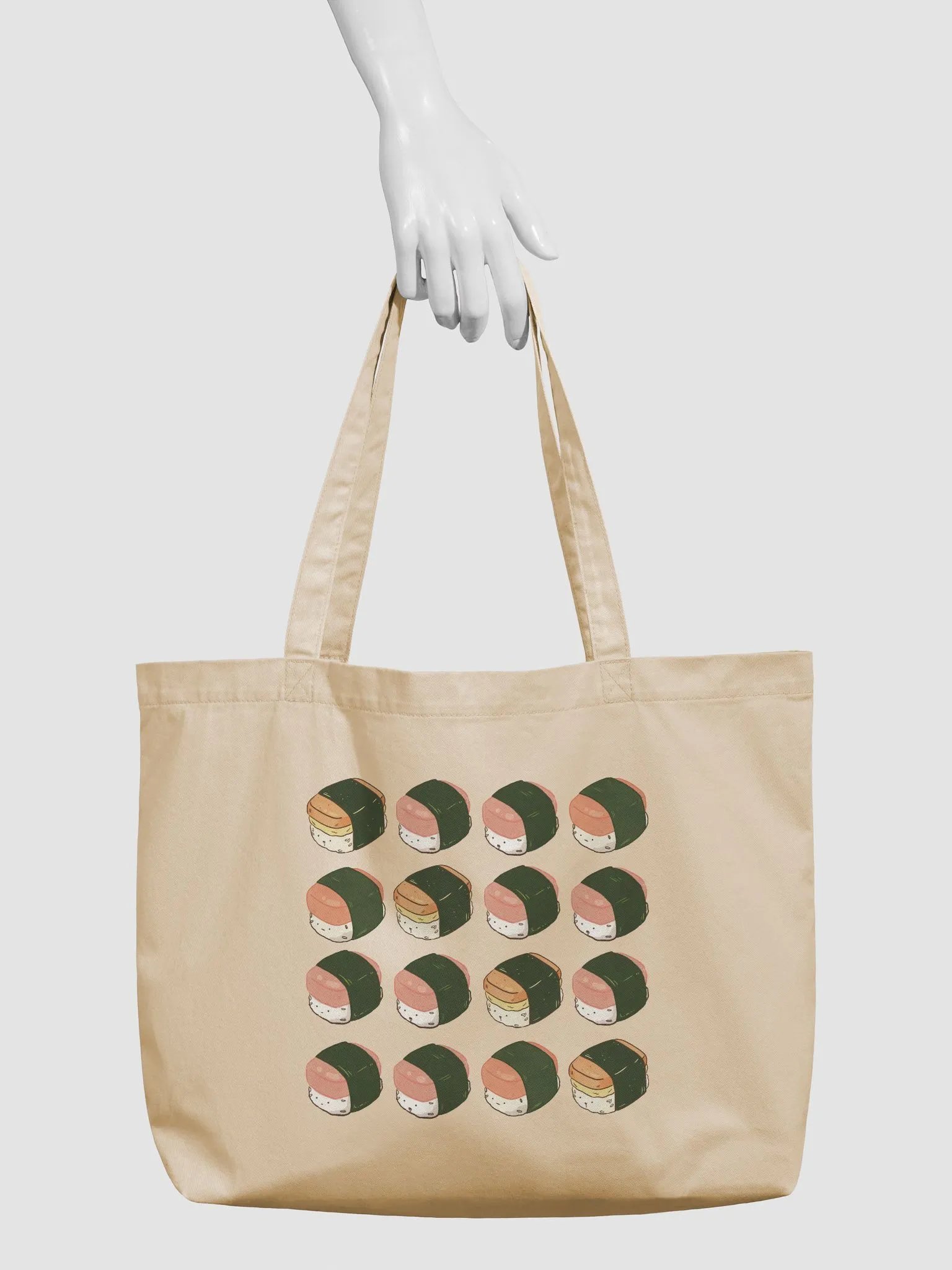 Spam Musubi Friends Eco Tote Bag product image (3)