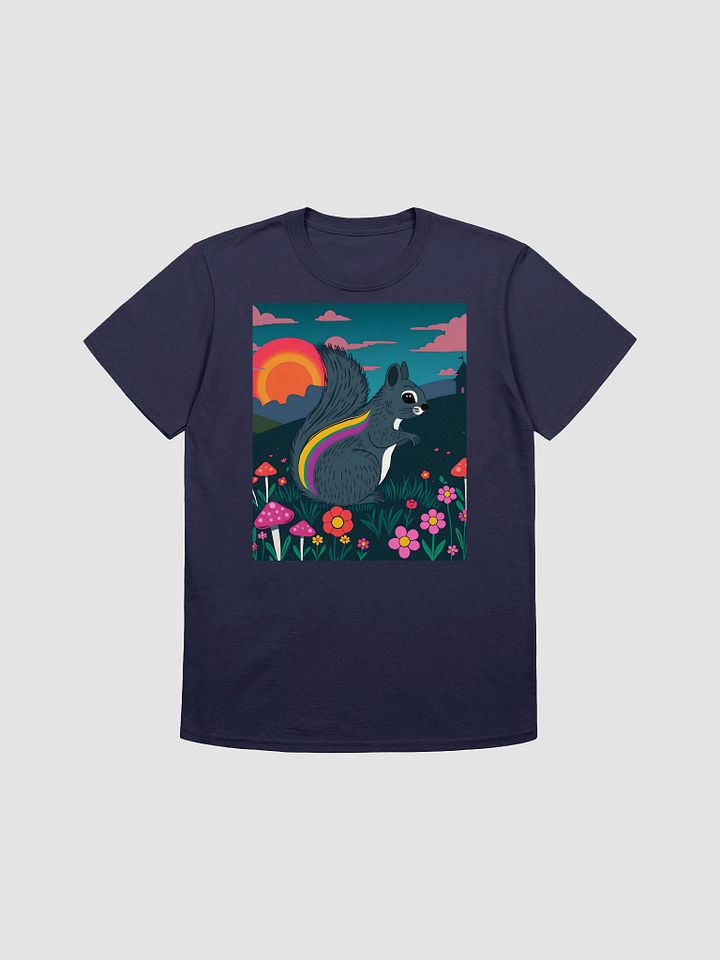 Sunset Squirrel Unisex Tee product image (1)