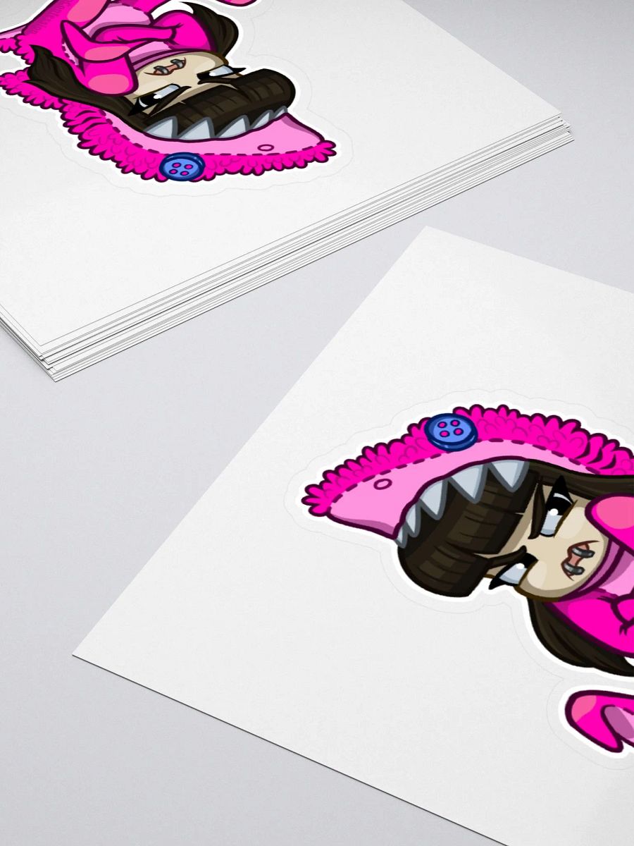 Pink Shark Sticker product image (4)