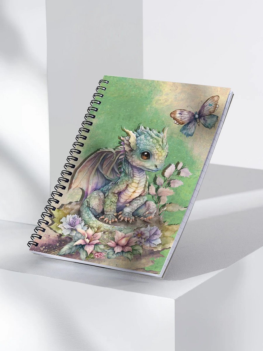 Magical Dragon Butterfly Notebook Watercolor product image (4)