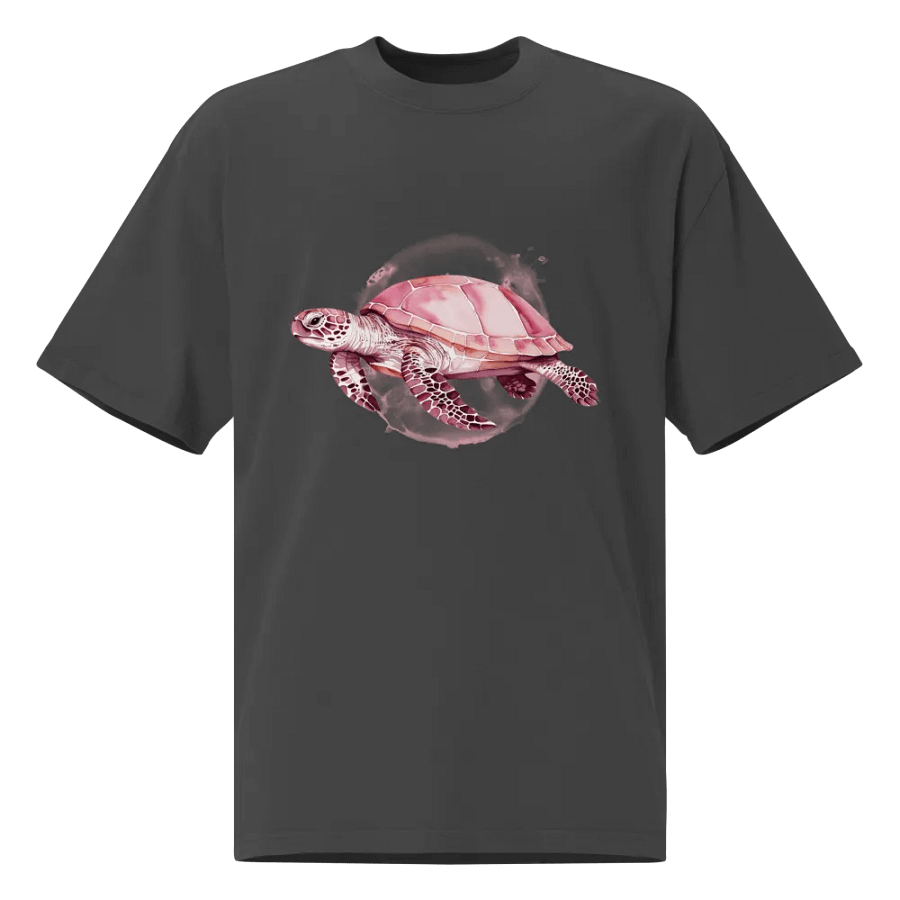 Turtley Chill Oversized T-Shirt product image (1)