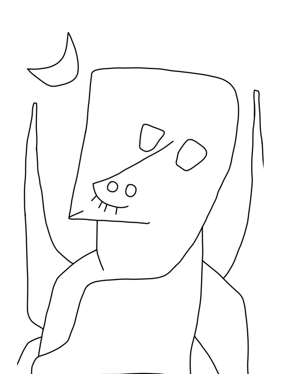 PDF, PNG - Coloring The Masters Kandinsky, Klee & Seiwert Coloring Book product image (3)