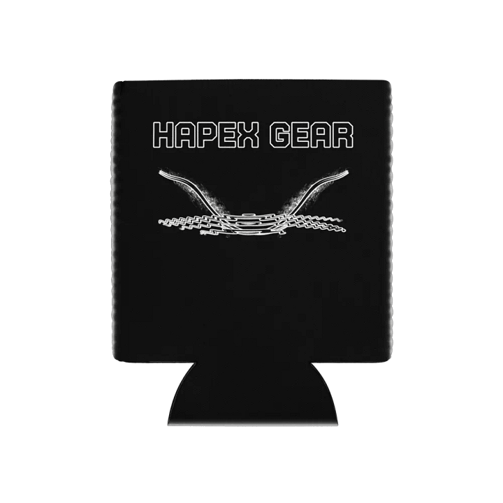 Coozie Can Cooler - Black - Black Hapex Gear Black Logo product image (1)